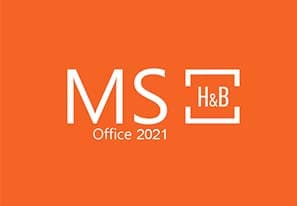 MS Office 2021 Home and Business Retail Key cover art