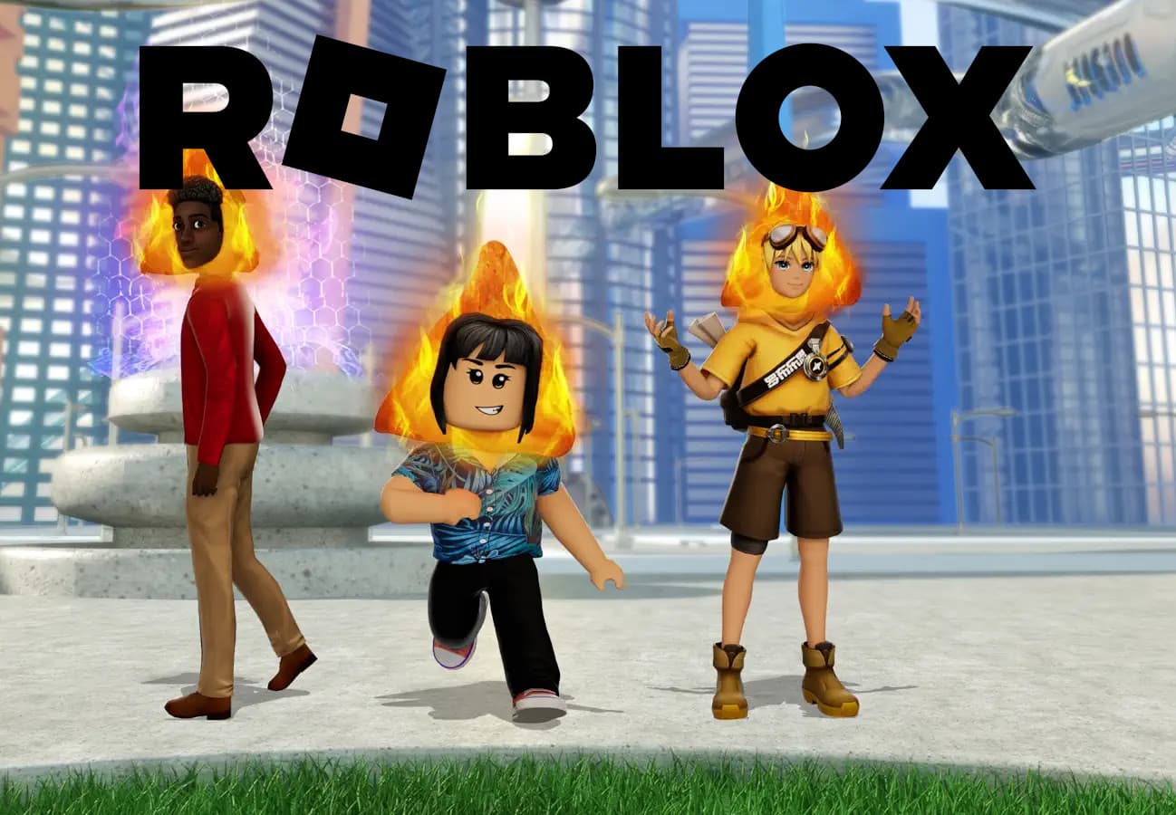 Roblox - Flaming Hot Chip Head DLC CD Key cover art