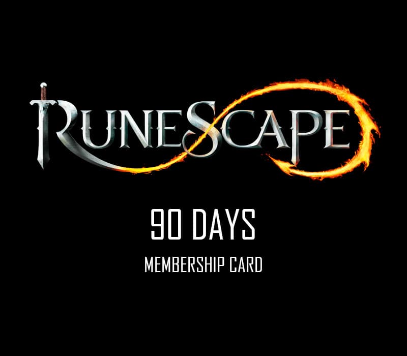 RuneScape 90-Day Prepaid Time Game Card cover art