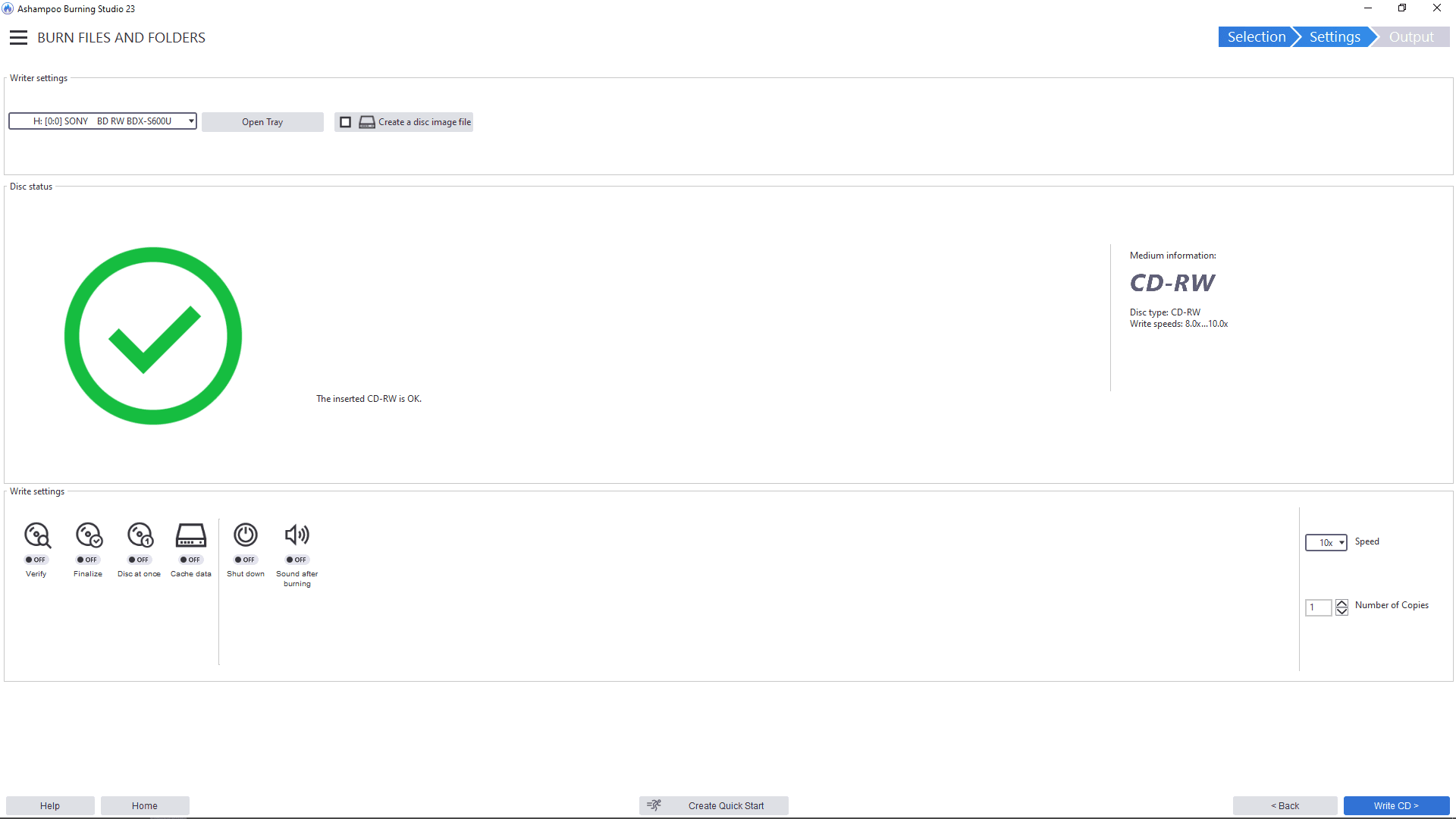 Ashampoo Burning Studio 23 CD Key screenshot 3