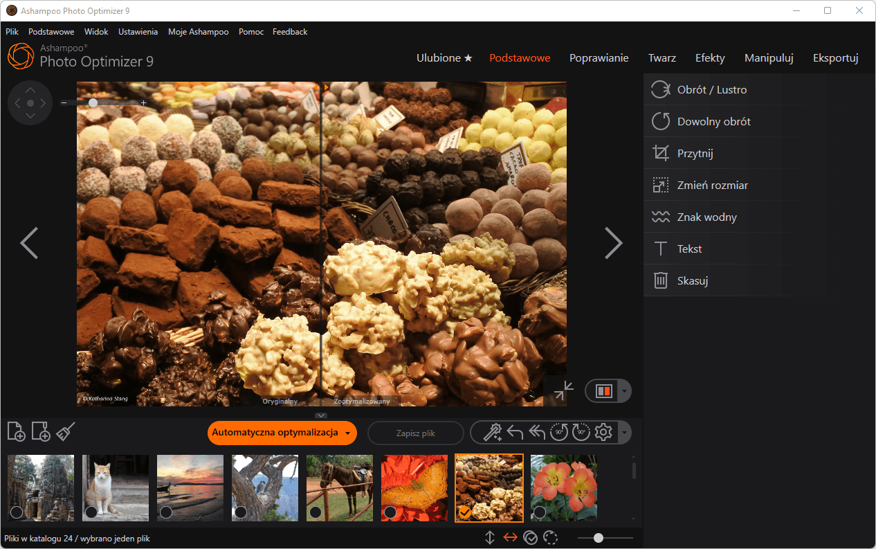 Imajen ekrã 1 husi Ashampoo Photo Optimizer 9 Activation Key