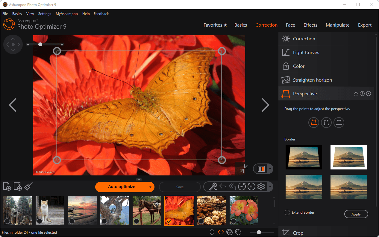Imajen ekrã 2 husi Ashampoo Photo Optimizer 9 Activation Key