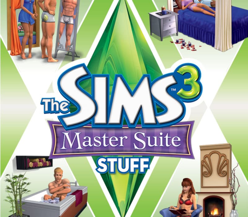 The Sims 3 + Master Suite Stuff EA App CD Key cover art