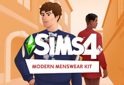 The Sims 4 - Modern Menswear Kit DLC PC EA App CD Key cover art