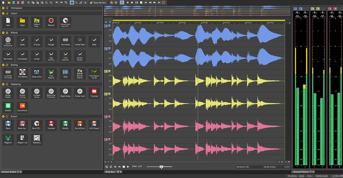 MAGIX Sound Forge Audio Studio 13 RoW PC CD Key screenshot 3