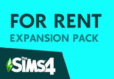 The Sims 4 - For Rent DLC PC EA App CD Key cover art