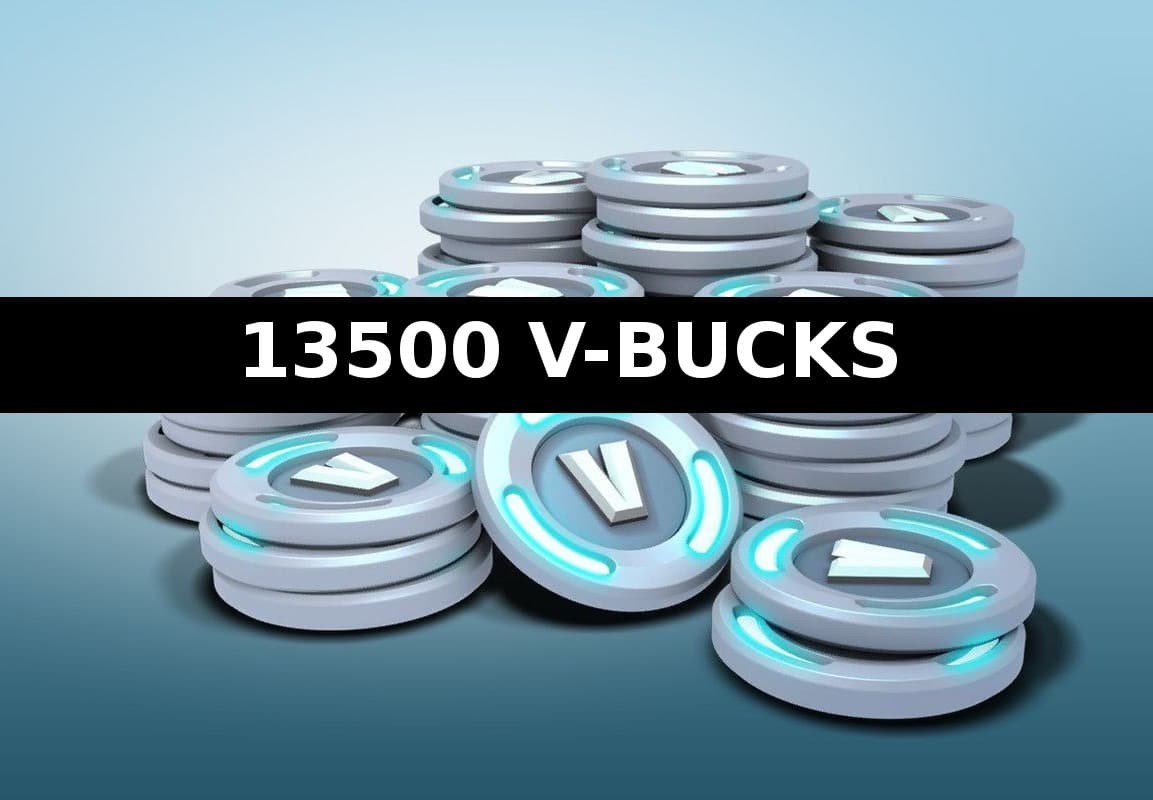 Fortnite - 13500 V-Bucks PC Epic Games Account cover art