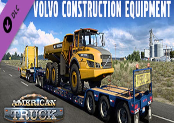 American Truck Simulator - Volvo Construction Equipment DLC Steam Altergift cover art