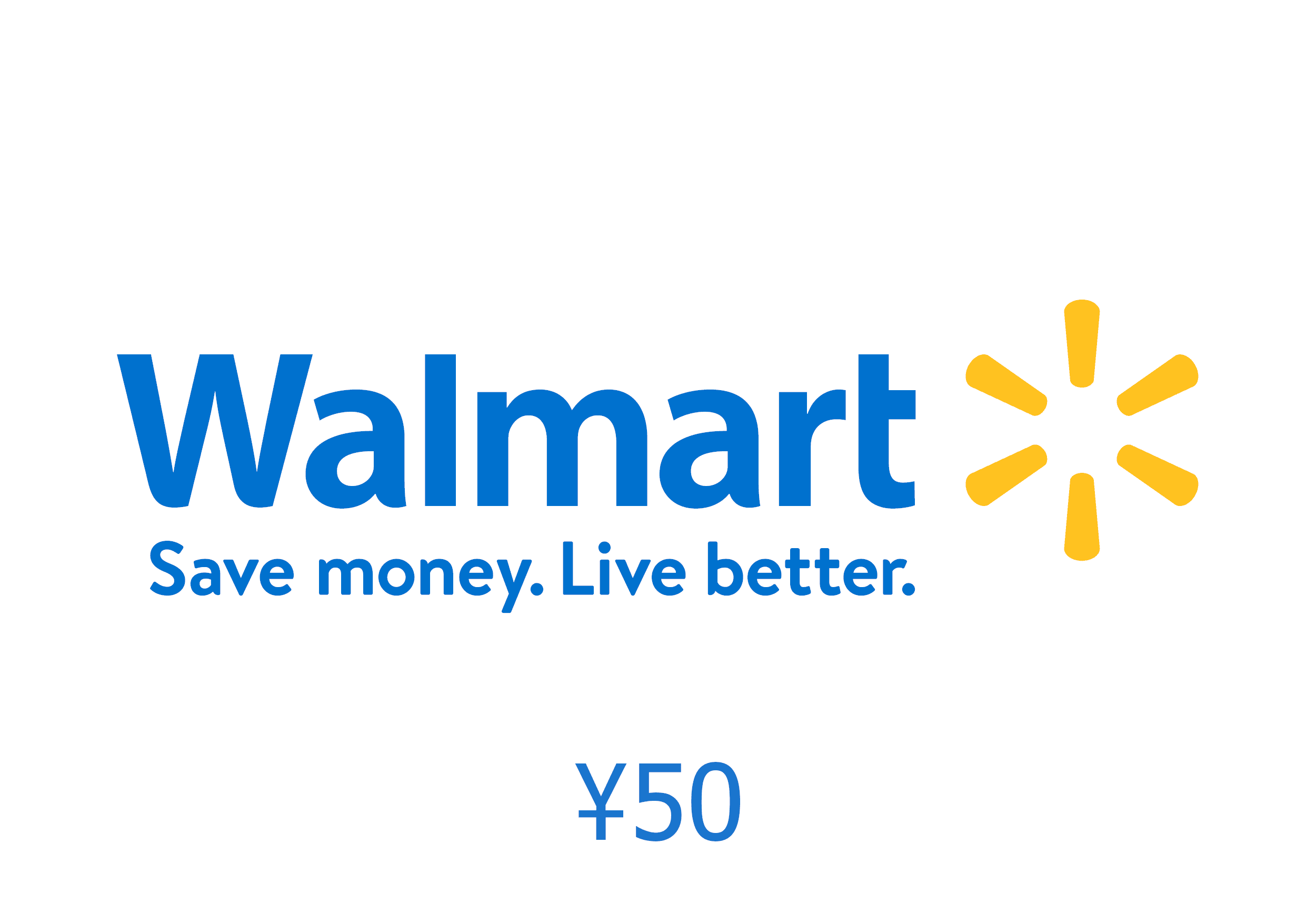 Walmart 50 CNY Gift Card CN cover art