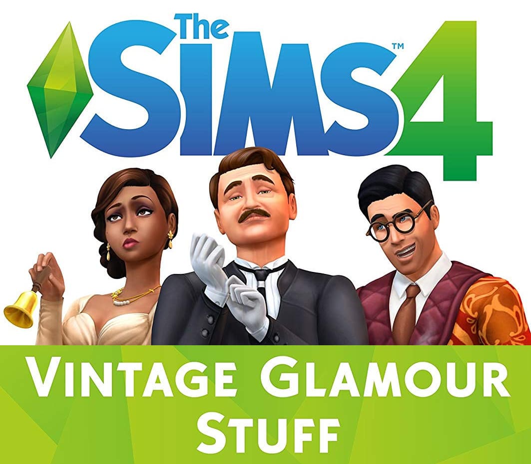 The Sims 4 - Vintage Glamour Stuff DLC PC EA App CD Key cover art