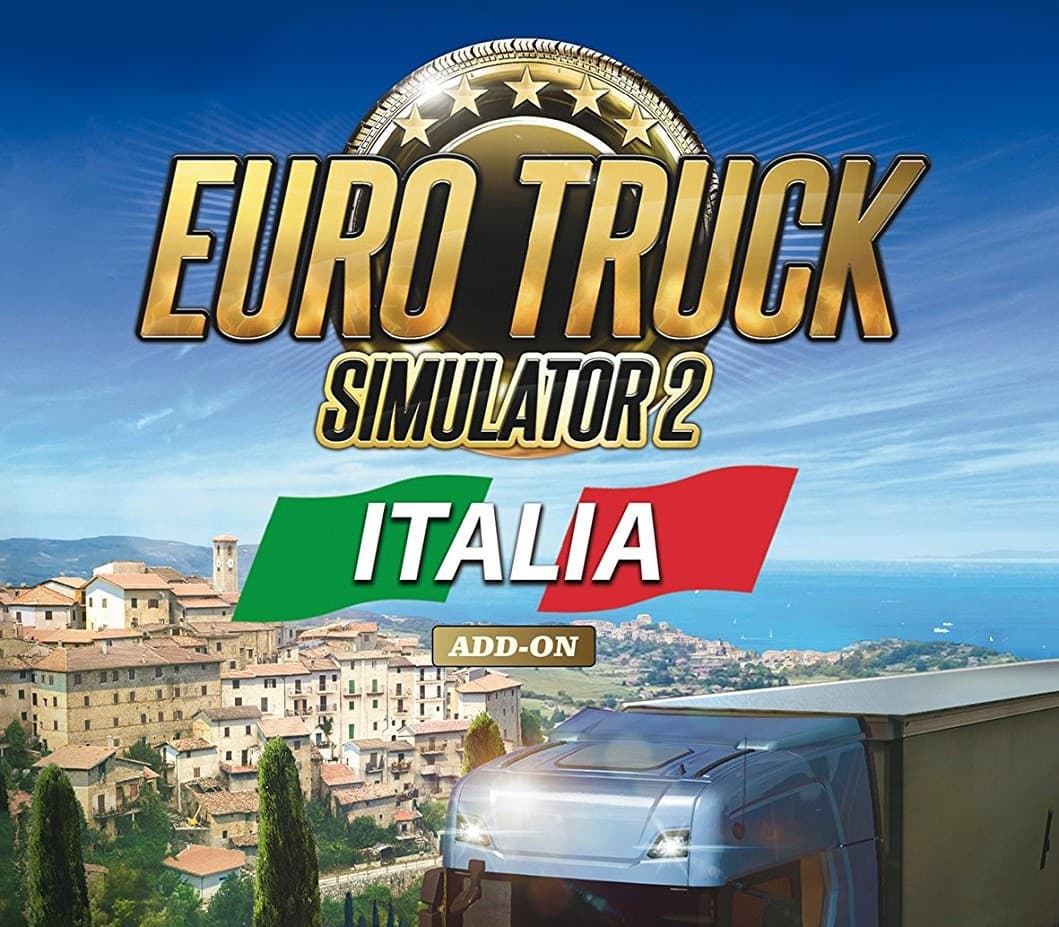 Sampul Euro Truck Simulator 2 - Italia DLC EU Steam CD Key