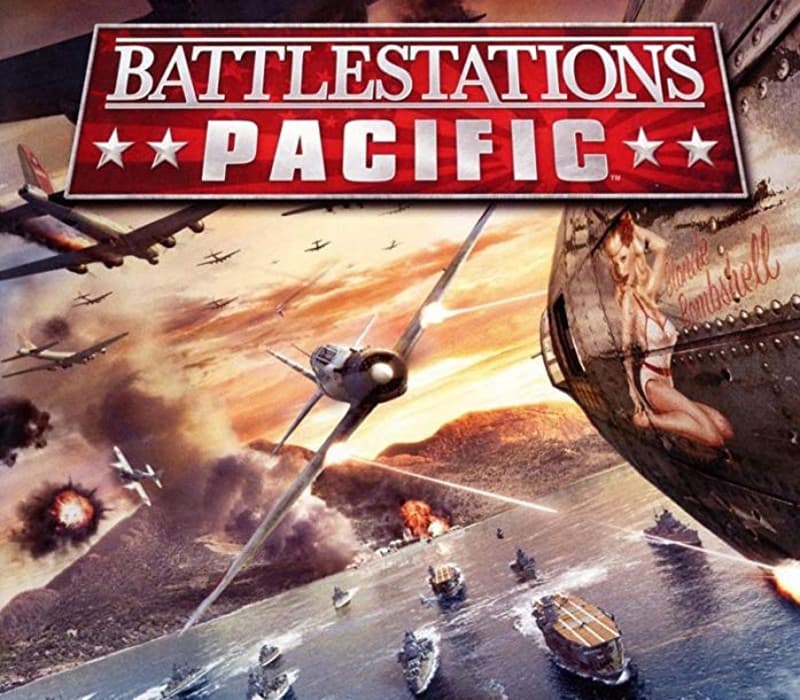 Battlestations Pacific Steam CD Key cover art
