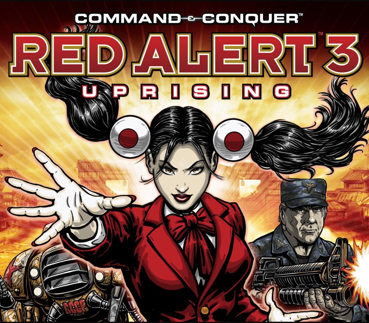 Command & Conquer: Red Alert 3 - Uprising EA App CD Key cover art
