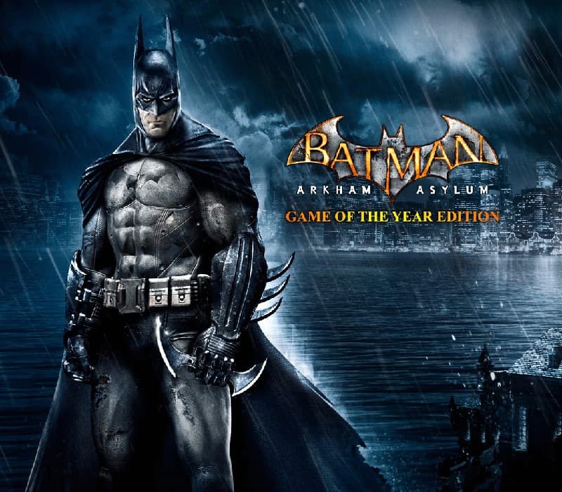 Batman: Arkham Asylum GOTY Edition PC Steam CD Key cover art