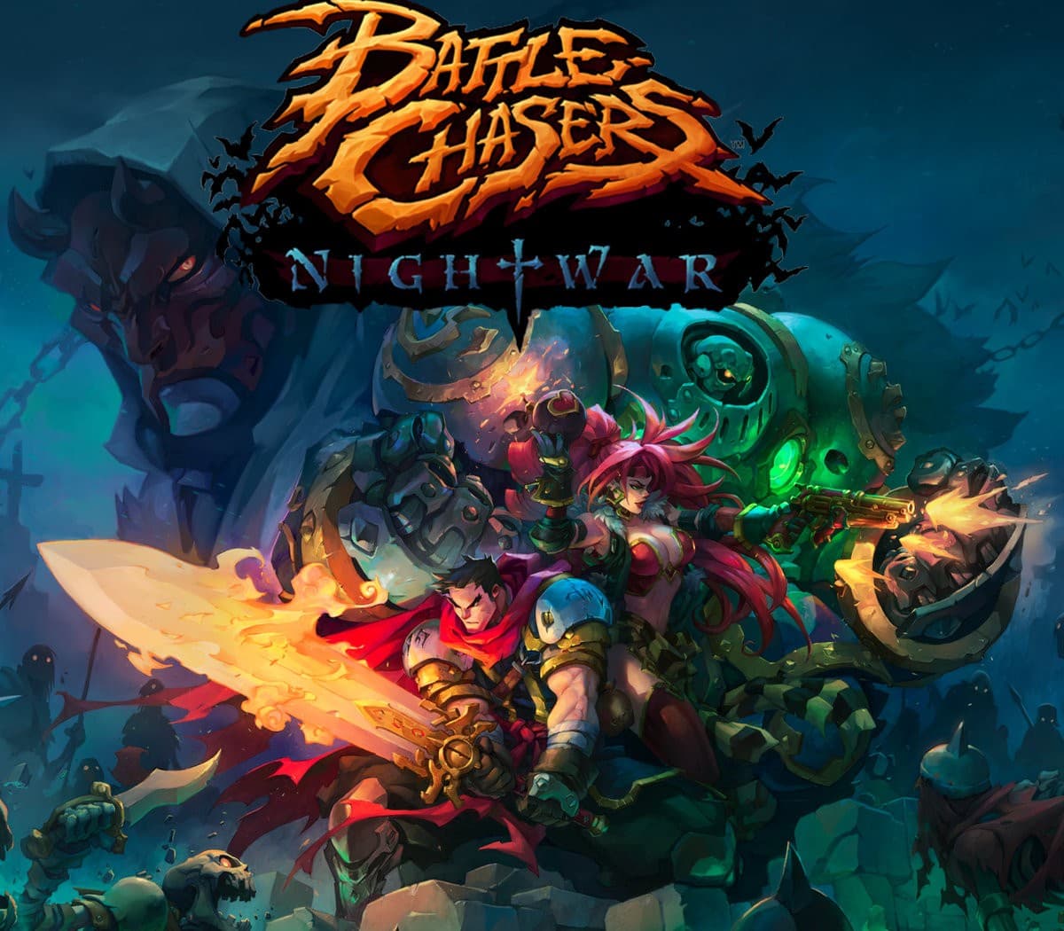 Battle Chasers: Nightwar XBOX One / Xbox Series X|S Account cover art