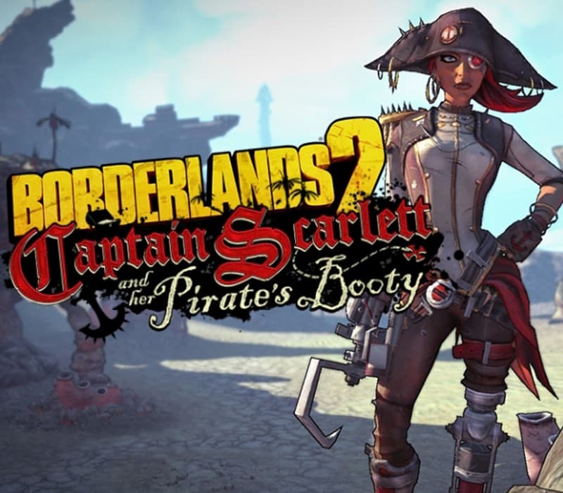 Borderlands 2 - Captain Scarlett and her Pirate's Booty DLC PC Steam CD Key cover art