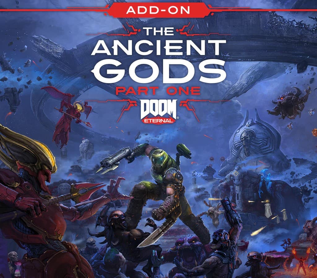 DOOM Eternal - The Ancient Gods Part One PC Steam CD Key cover art