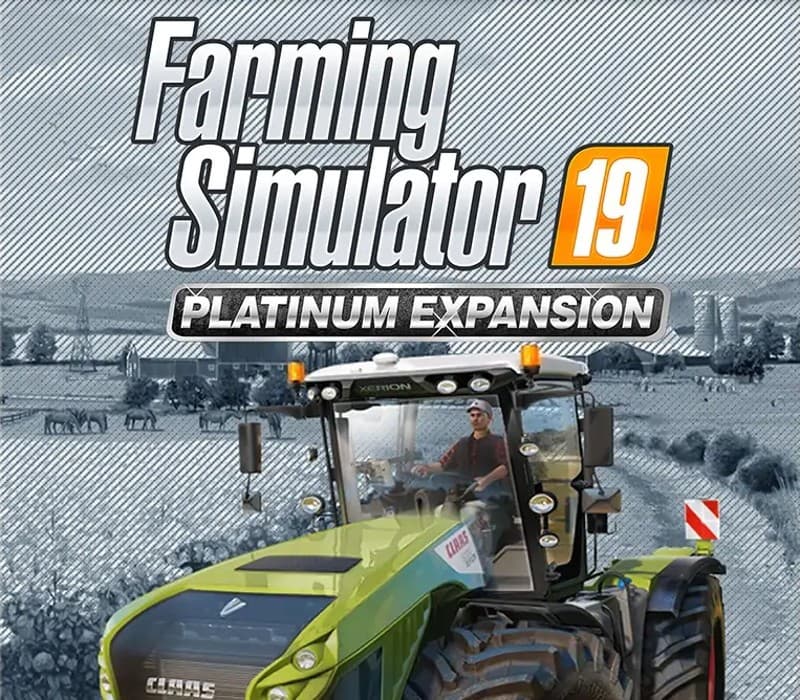 Farming Simulator 19 - Platinum Expansion DLC PC Steam CD Key cover art