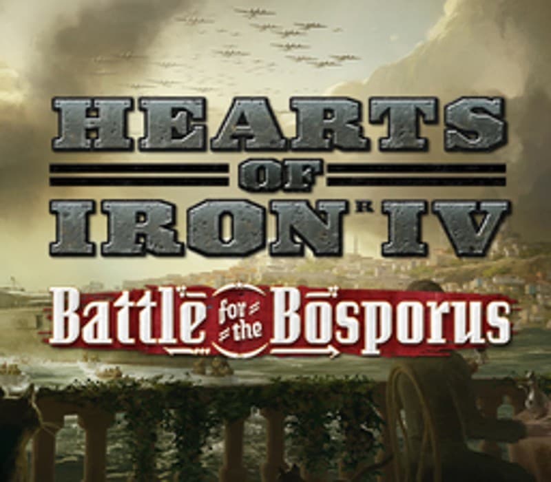 Hearts of Iron IV - Battle for the Bosporus DLC Steam CD Key cover art