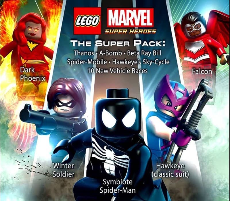 Kapa husi LEGO Marvel Super Heroes - Super Pack DLC PC Steam CD Key