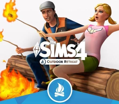 Capa de The Sims 4 - Outdoor Retreat DLC PC EA App CD Key