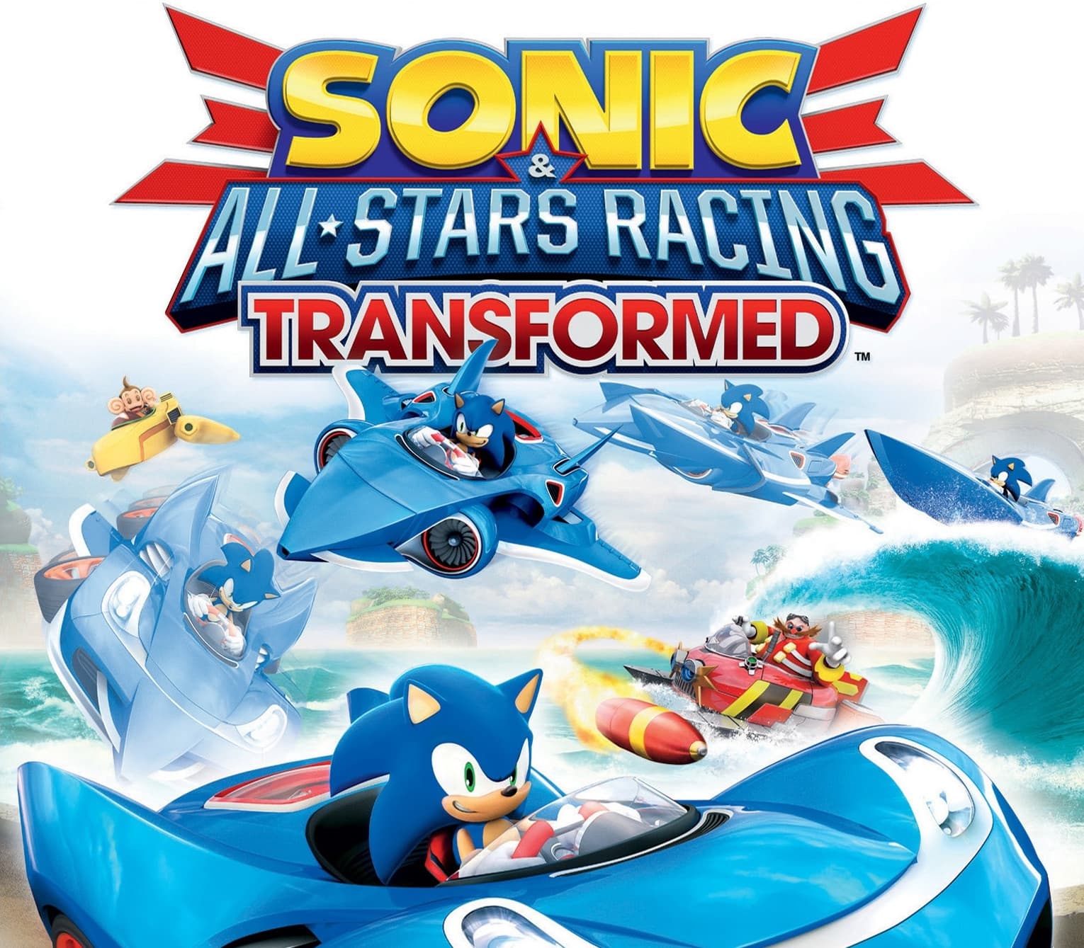 Sampul Sonic & All-Stars Racing Transformed Steam CD Key