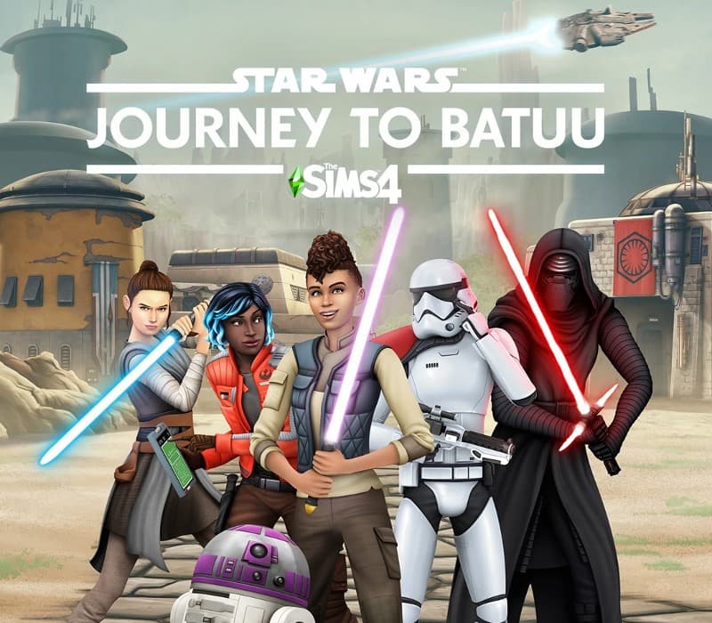 The Sims 4 - Star Wars: Journey to Batuu DLC XBOX One / Xbox Series X|S CD Key cover art
