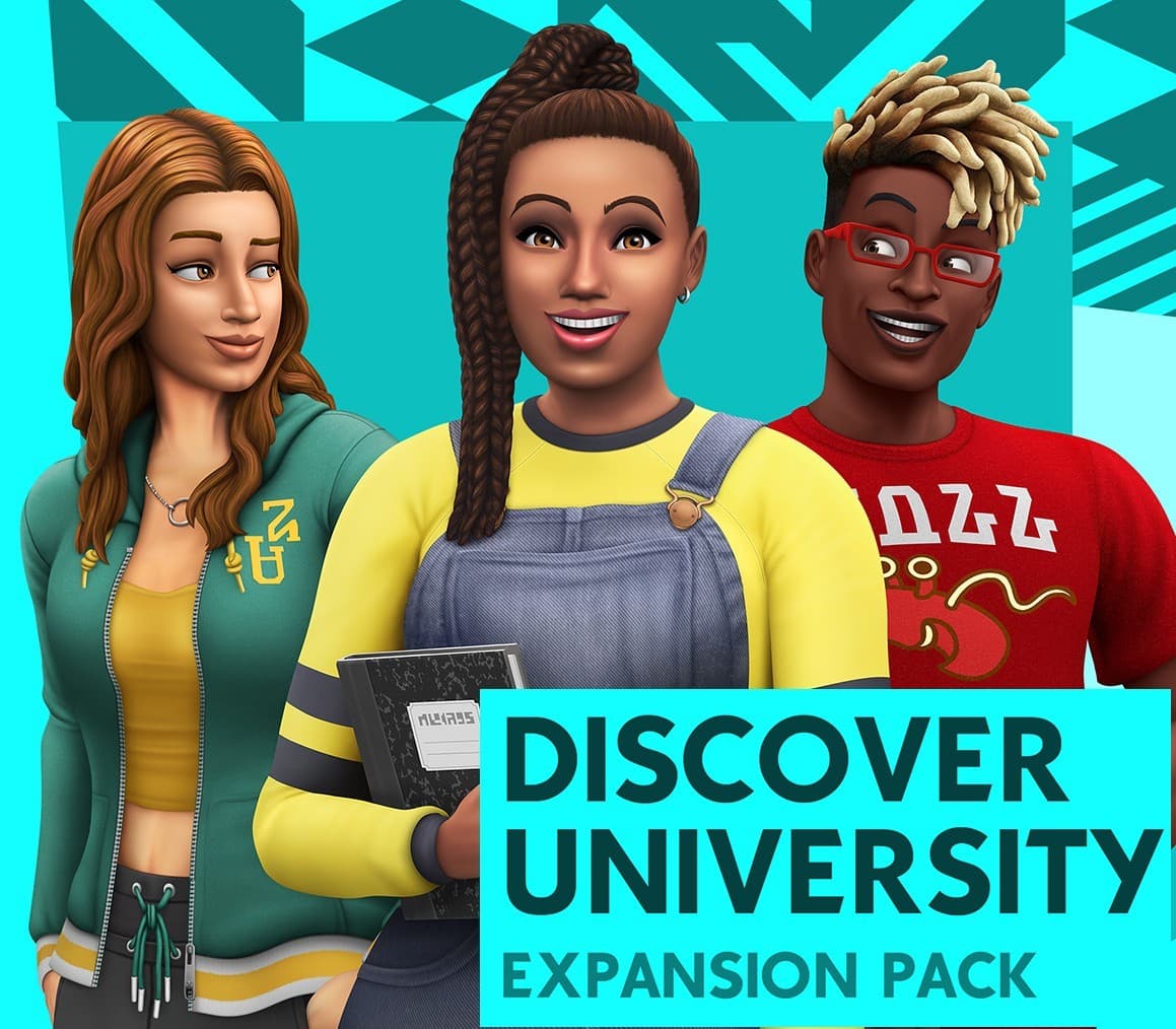 Sampul The Sims 4 - Discover University DLC PC EA App CD Key