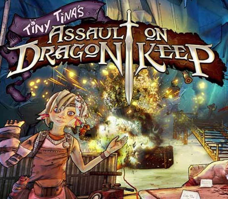 Sampul Borderlands 2 - Tiny Tina's Assault on Dragon Keep DLC PC Steam CD Key
