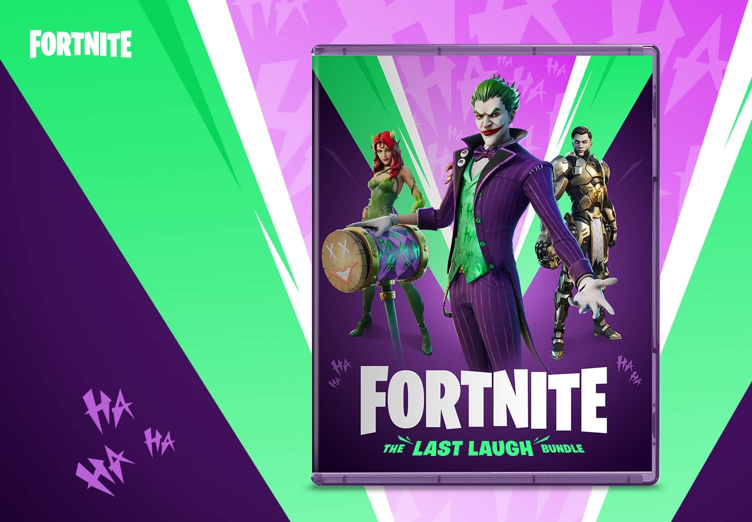 Fortnite - Last Laugh Bundle + 1000 V-Bucks PS5 Account cover art
