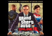 Grand Theft Auto V - Criminal Enterprise Starter Pack + Megalodon Shark Card Bundle Rockstar Digital Download CD Key cover art