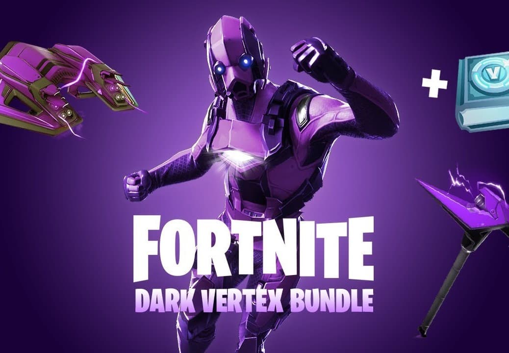 Fortnite Dark Vertex Skin + 500 V-Bucks XBOX One CD Key cover art