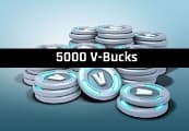 Fortnite - 5000 V-Bucks Epic Games Account cover art