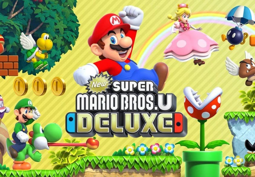 Kapa husi New Super Mario Bros U Deluxe US Nintendo Switch CD Key