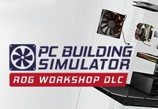 PC Building Simulator - Republic of Gamers Workshop DLC EU Steam CD Key cover art