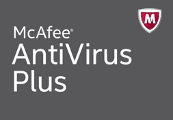 Capa de McAfee AntiVirus Plus (1 Year / 10 Devices)