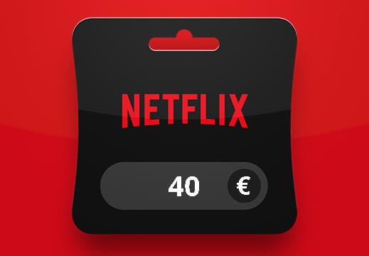 Capa de Netflix EUR 40 Gift Card SK
