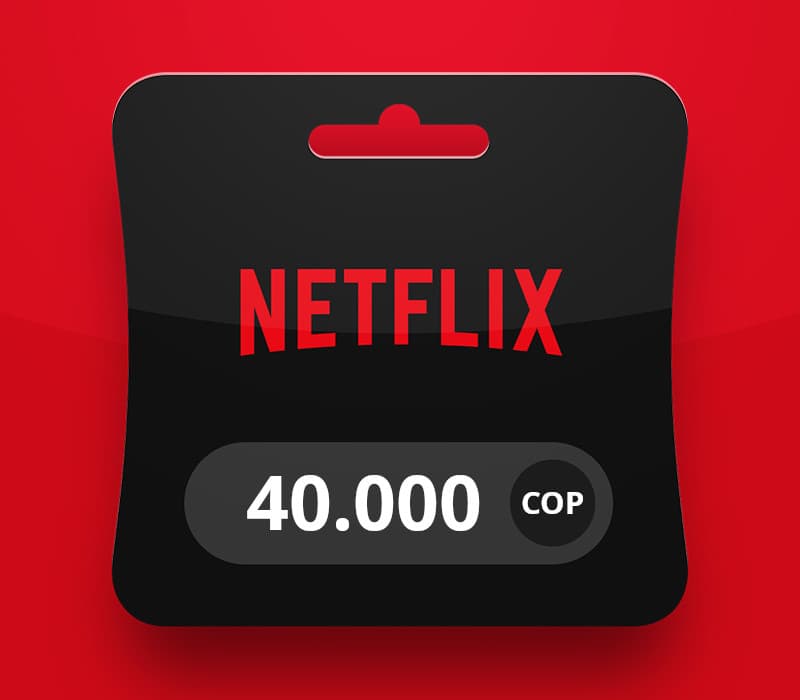 Kapa husi Netflix COP 40000 Gift Card CO