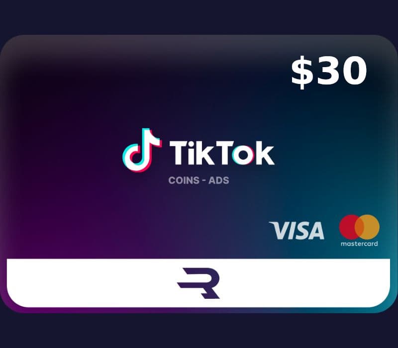 Rewarble TikTok USD 30 Gift Card cover art