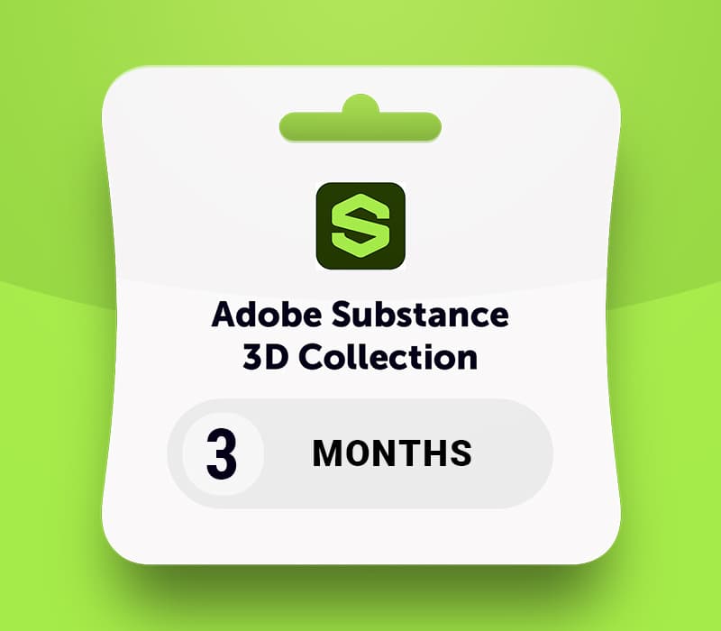Adobe Substance 3D Collection - 3 Months Subscription Key RoW cover art