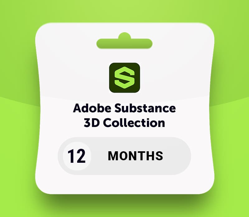Adobe Substance 3D Collection - 12 Months Subscription Key RoW cover art