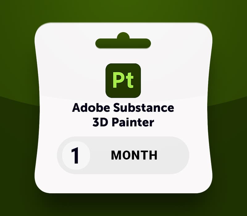 Adobe Substance 3D Painter 2024 - 1 Month Subscription Key RoW cover art