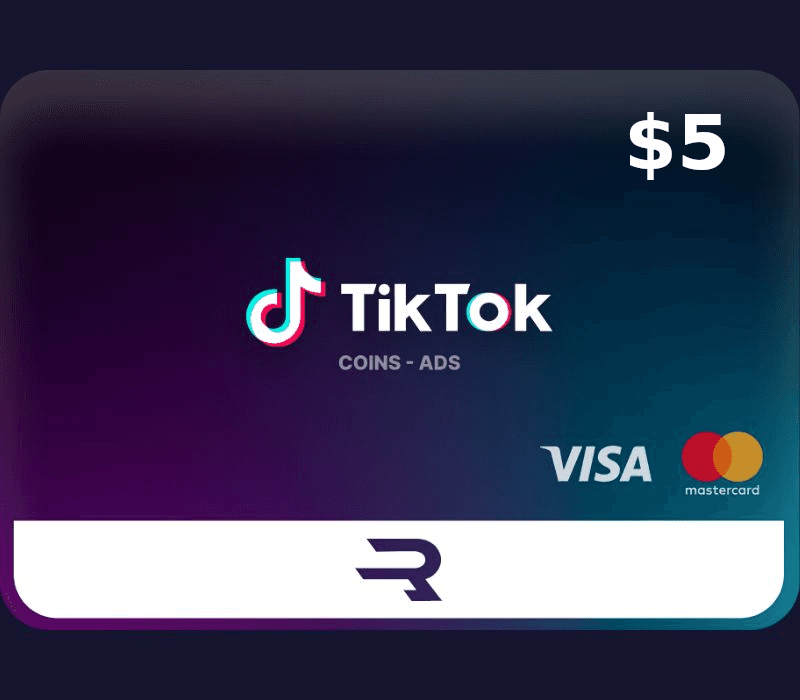 Rewarble TikTok USD 5 Gift Card cover art