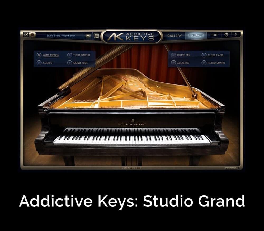 XLN Addictive Keys Studio Grand PC/MAC CD Key cover art
