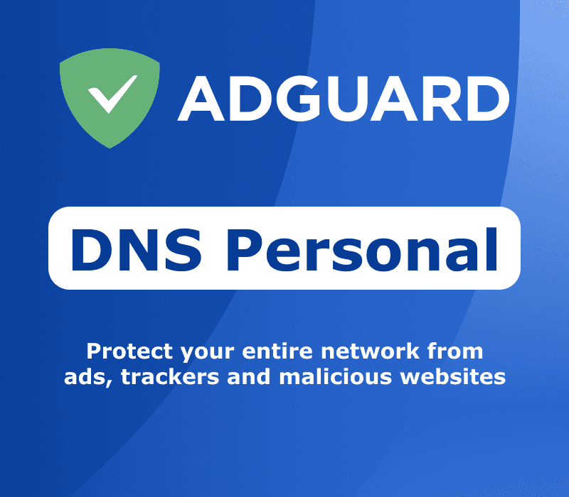 AdGuard DNS Personal Key (1 Year / 20 Devices) cover art
