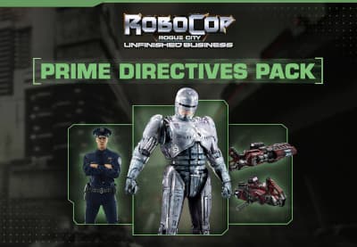 Sampul Robocop Rogue City Unfinished Business - Prime Directives Pack DLC PC Steam CD Key
