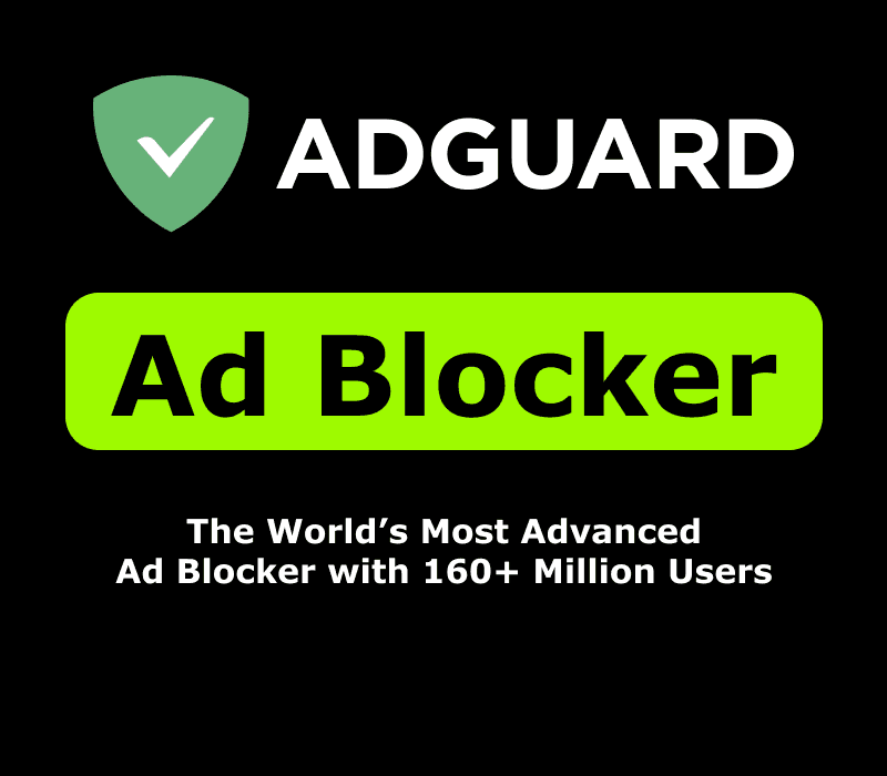 AdGuard Ad Blocker Premium Personal Key (1 Year / 3 Devices) cover art
