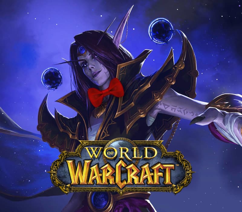 World of Warcraft - Crimson Bow Tie Game DLC PC Battle.net CD Key cover art