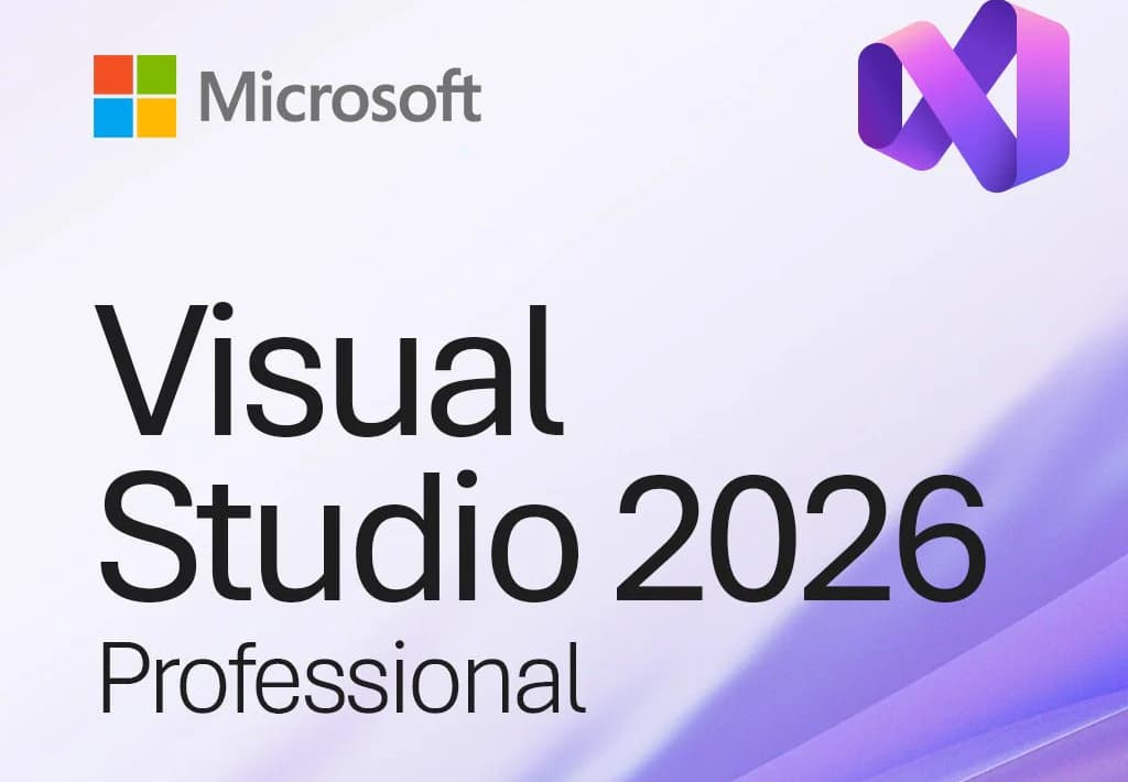 MS Visual Studio 2026 Professional CD Key cover art