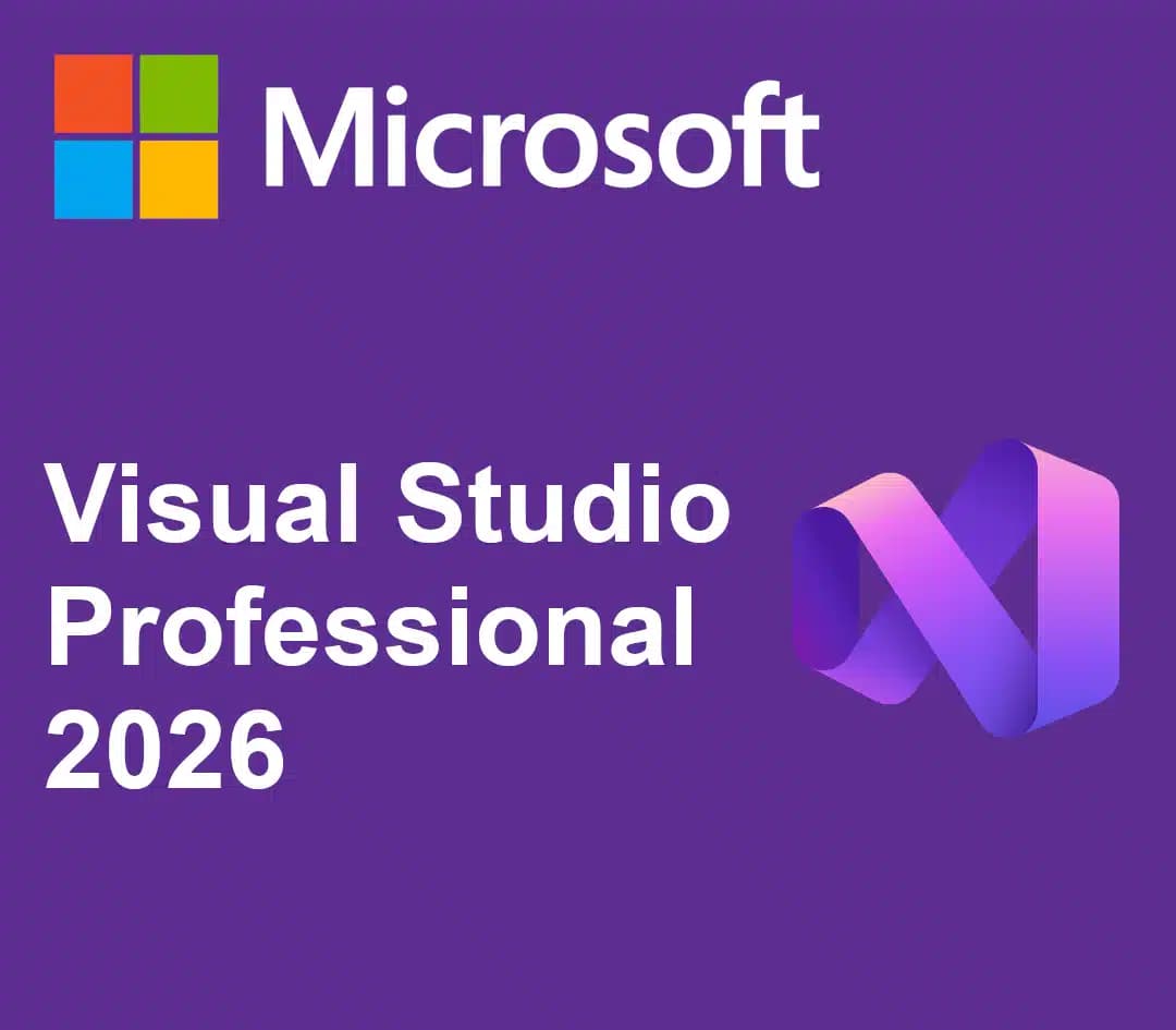 MS Visual Studio 2026 Professional CD Key cover art